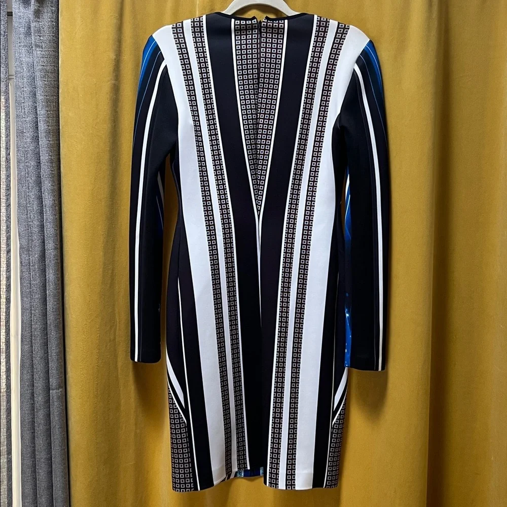Clover Canyon Floral/ Mixed Print Long Sleeve Dress - Picture 6 of 9